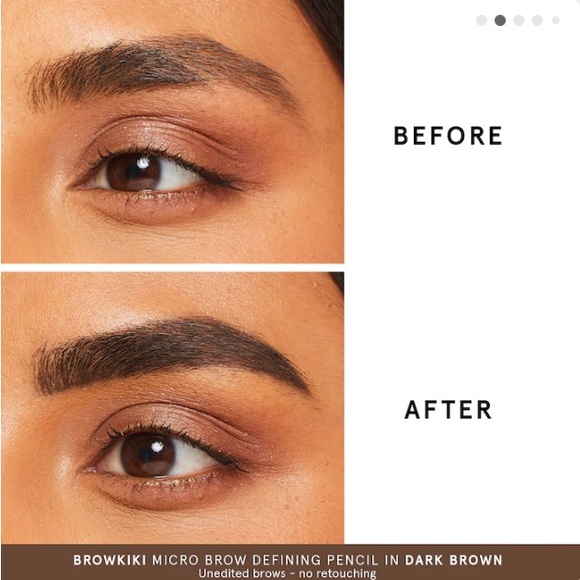 ONE/SIZE by Patrick Starrr BrowKiki Micro Brow Defining Pencil in 0.6 Dark Brown - Picture 2 of 12
